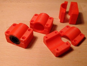 cnc 21 mm linear bearing 3d printer parts 3d print model - Mito3D