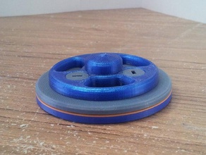 spool-puck, den Fortschritt der Arbeit 3d Drucker - Zubehör lazy susan 3d print model - Mito3D