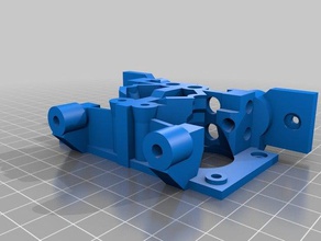 dualtripper bowden extruder 3d printer extruders airtripper dual 3d print model - Mito3D