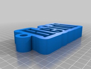 heidi targhetta portachiavi sleutelhanger 3d la stampa nome nomi tag 3d print model - Mito3D