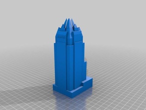 Eule--amertek hq Gebäude Strukturen 3d print model - Mito3D