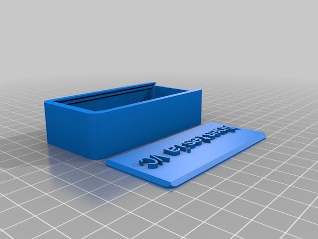 caja para cartuchos anestezi kaplar özelleştirilmiş 3D print model - Mito3D