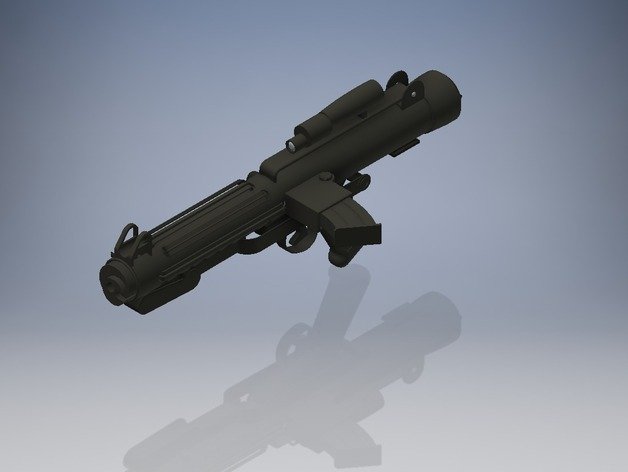 star wars stormtrooper e-11 blastech fusil blaster accessoires de jeu e11 3D print model - Mito3D