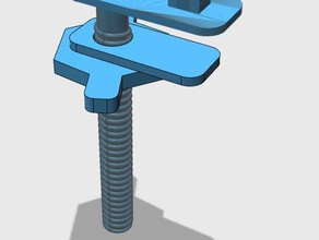 go pro tabla de montaje la abrazadera cámara 3d print model - Mito3D