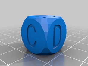 drink choose dice customized 3d print model - Mito3D