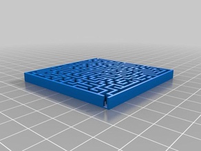 meine angepasste random maze generator base Rätsel 3d print model - Mito3D