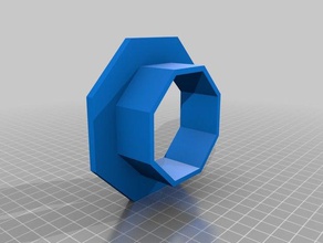 universal shape cut out octogon sculptures artproject makeredchallenge 3d print model - Mito3D