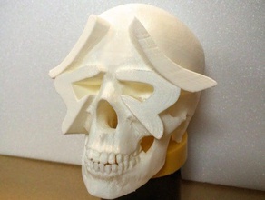 hamamatsu skull toys games ingress 3d print model - Mito3D