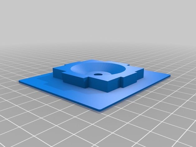 soie trépied de la caméra personnalisé 3D print model - Mito3D