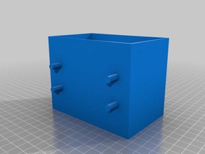 xacto set holder organization customized 3d print model - Mito3D