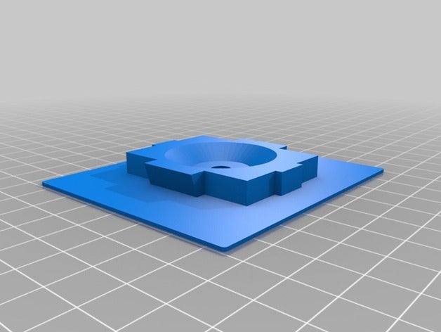 la seda trípode de cámara personalizado 3D print model - Mito3D
