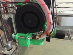 sunhokey 2015 nozzle fan 3d printing cooler cooling prusa i3 3d print model - Mito3D