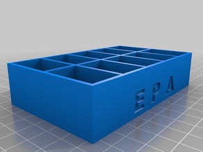 Bateria de 9v titular eletrônica 3d print model - Mito3D