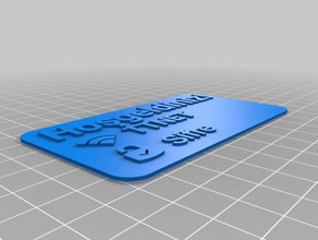 wifi tabelasi decor customized 3d print model - Mito3D