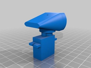 eachine mini 700tvl cmos camera streamline fpv pan mount other 3d print model - Mito3D