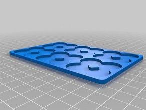 meine benutzerdefinierte Akku-Fach Organisation 3d print model - Mito3D