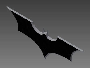 batarang modelos 3d print model - Mito3D