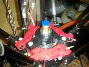 e3d mount rostock mini v3 printer parts 3d print model - Mito3D
