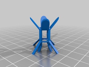 eggdrop mécanique jouets 3d print model - Mito3D
