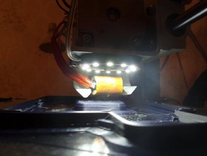 mk8 led ring aurora z605 3d printer parts 3d print model - Mito3D