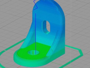supporto vetro espositore frigorifero di sostituzione parti 3d print model - Mito3D