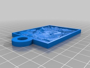 ofek small 2d art customized 3d print model - Mito3D