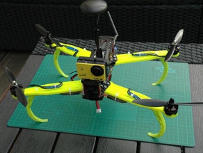 fpv 250 change 350 rc vehicles drone fpv250 3d print model - Mito3D
