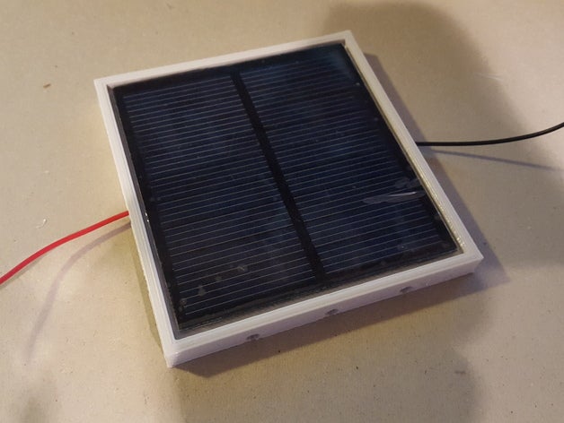 apilable panel solar titular diy 3D print model - Mito3D