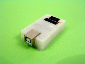 usbtinyisp avr isp Programmierer Fall - Elektronik arduino atmel mikrocontroller 3d print model - Mito3D