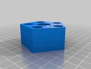 eppendorf de 2ml cryo la bandeja biología 3d print model - Mito3D