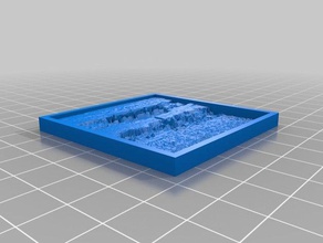 firefly painel de entrada 2d a arte personalizado 3d print model - Mito3D