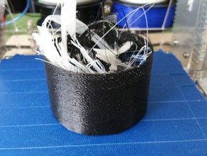filament waste bin 3d printer accessories printing 3d print model - Mito3D