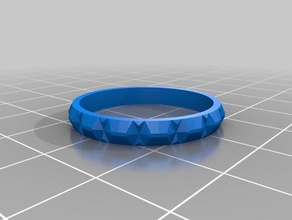 spiky7 los anillos personalizado 3d print model - Mito3D