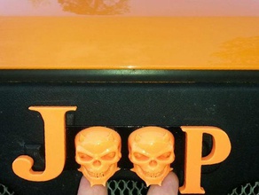 jeep skull logo other 3d print model - Mito3D