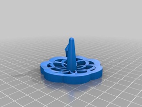 il mio personalizzato everspin spinning top che utilizza solo primo numero di impostazioni i giocattoli giochi 3d print model - Mito3D