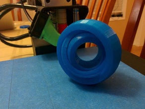 les anneaux 3d de l'impression concentriques des cercles 3d print model - Mito3D