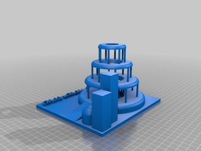 city scape 2 3 d l'impression 3d print model - Mito3D