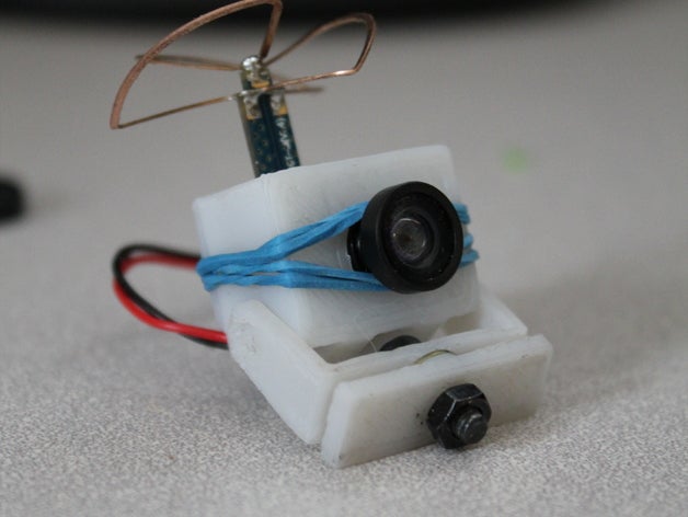 xyz micro fpv caso rc i veicoli fpv-videocamera fotocamera servo 3D print model - Mito3D