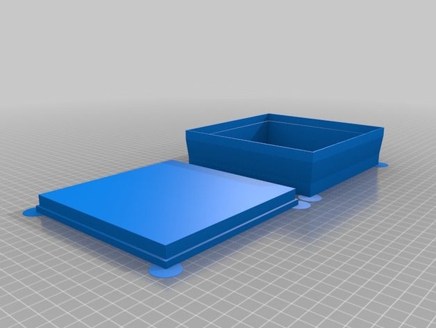 moeda pilha de coisa recipientes personalizado 3D print model - Mito3D