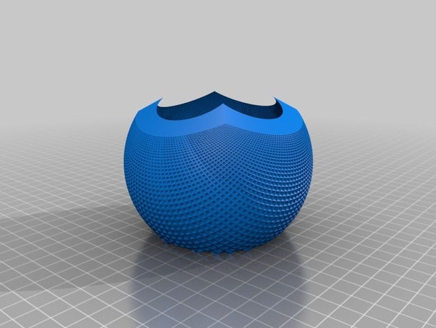 estereográfica de la imagen del proyector matemáticas art personalizado 3D print model - Mito3D