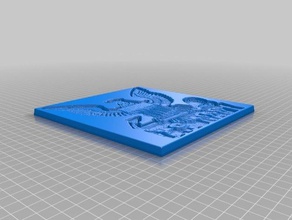 marinha do logotipo 3d impressão 3d print model - Mito3D
