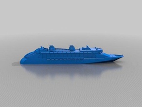 epic disney dream Fahrzeuge Boot Kreuzfahrt 3d print model - Mito3D