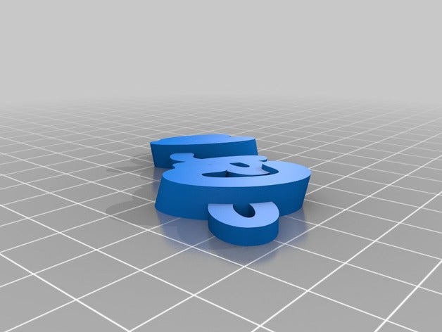 carla llaveros personalizado 3D print model - Mito3D