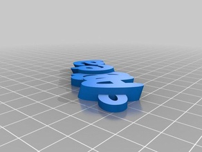 angela Schlüsselanhänger angepasst 3d print model - Mito3D