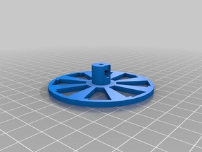 meine kundenspezifische chopper-Rad Physik Astronomie 3d print model - Mito3D