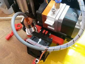 autolevel sensor fan holder geetech i3x acrylic 3d printer parts 3d print model - Mito3D