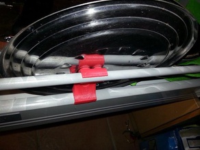 ímã de uma tampa panela titular ikea gaveta apoio magnetique couvercle despeje tiroire a cozinha jantar 3d print model - Mito3D