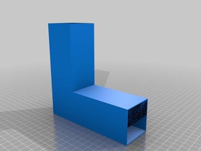 meine angepasste universal connectors rechteckige test Ellbogen diy 3d print model - Mito3D