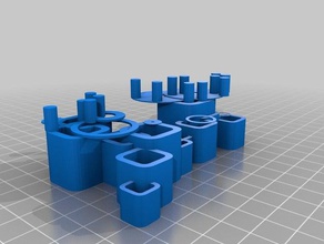 experimental cityscape 3d printing 3d print model - Mito3D