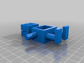 robot picture holder gadgets 3d print model - Mito3D